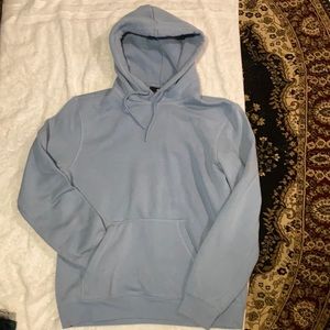 baby blue hoodie